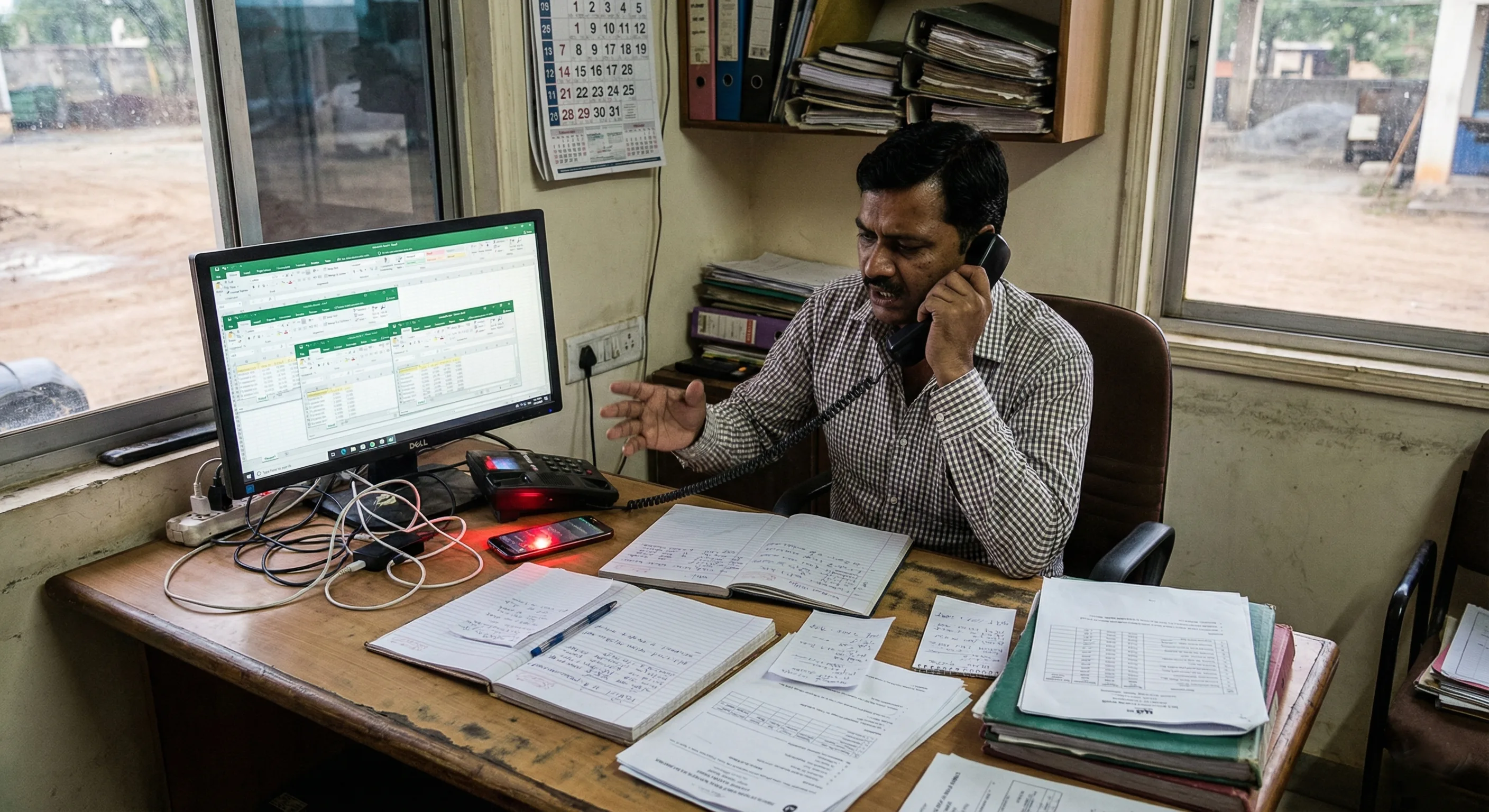 Manual spreadsheet-based process creating bottlenecks