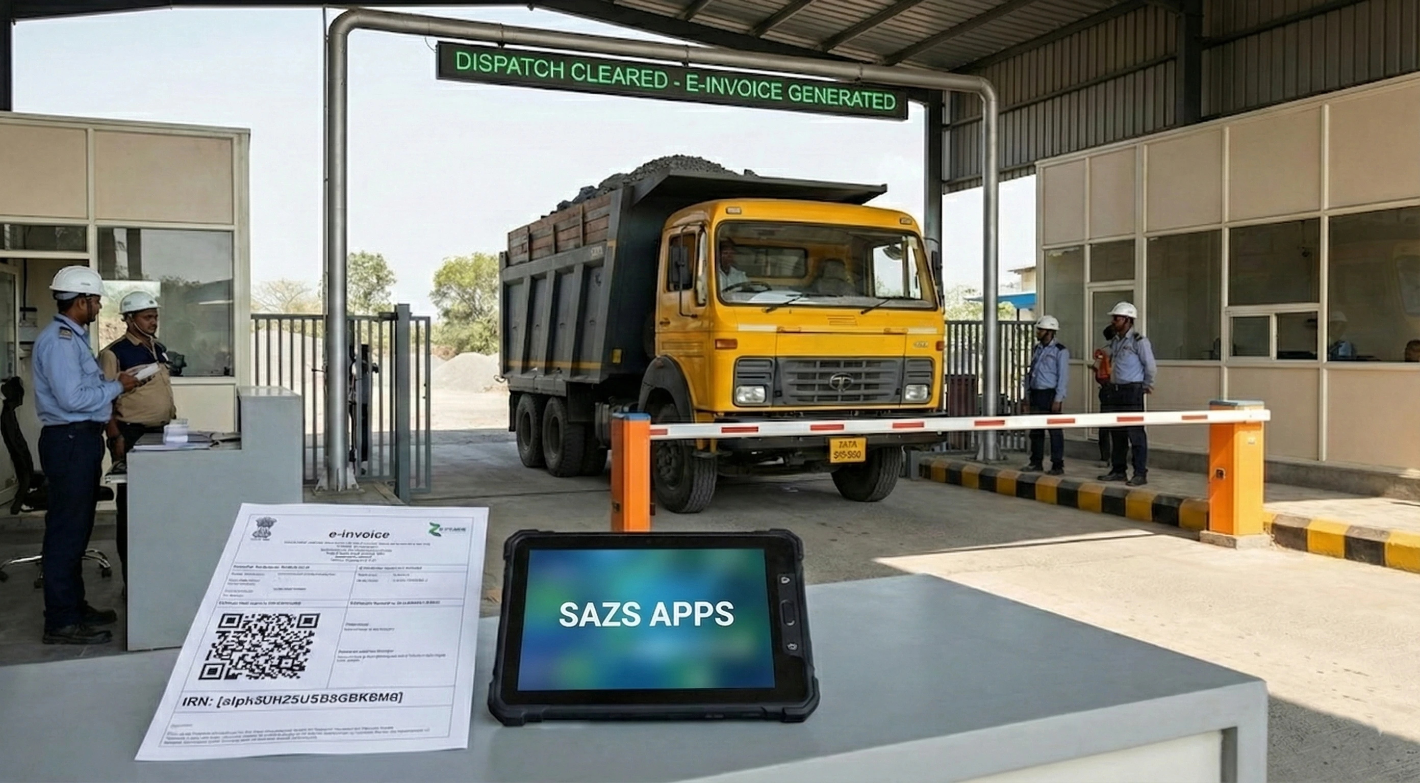 Sazs ERP GST portal integration