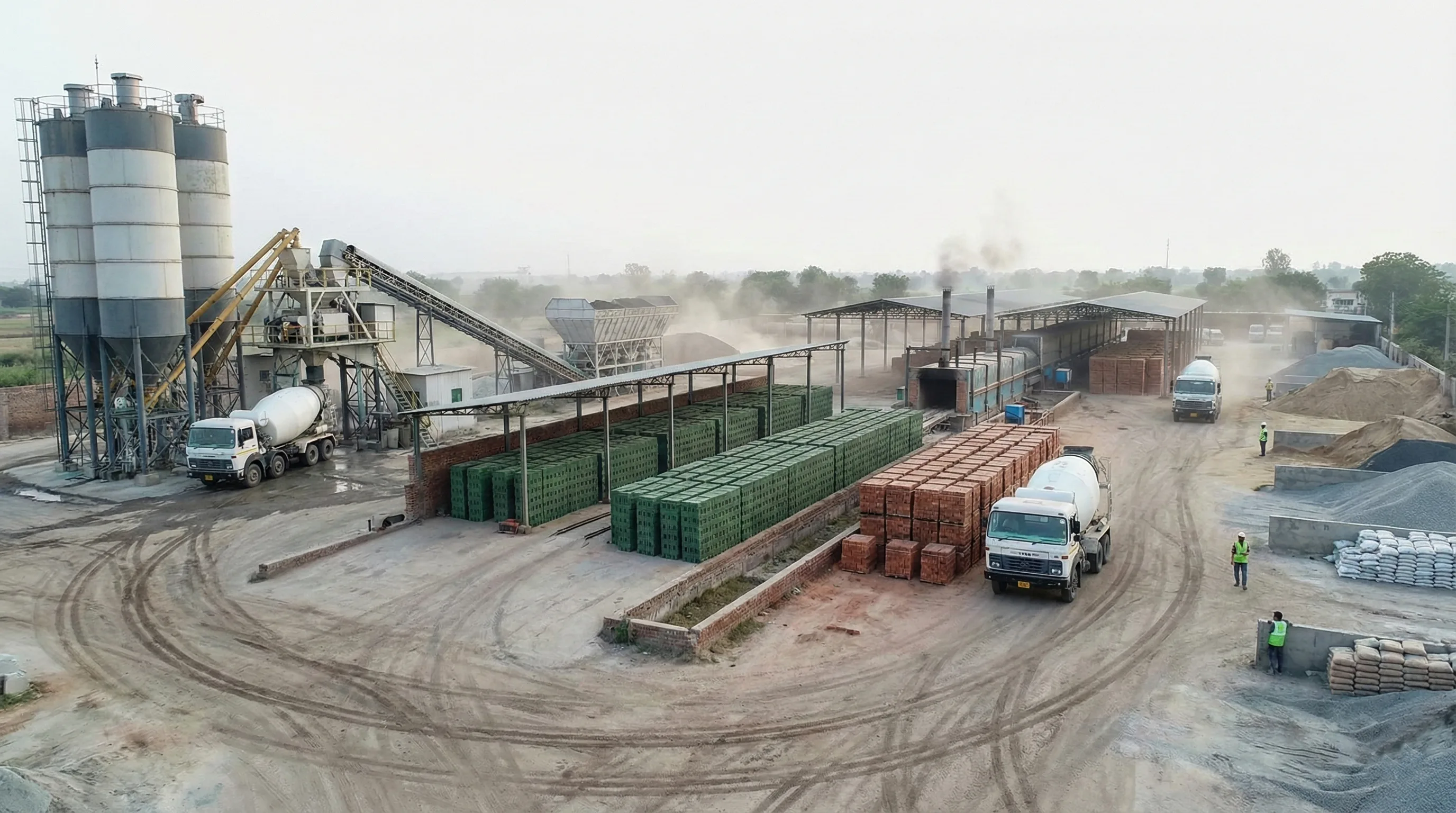 RMC and brick plant automation